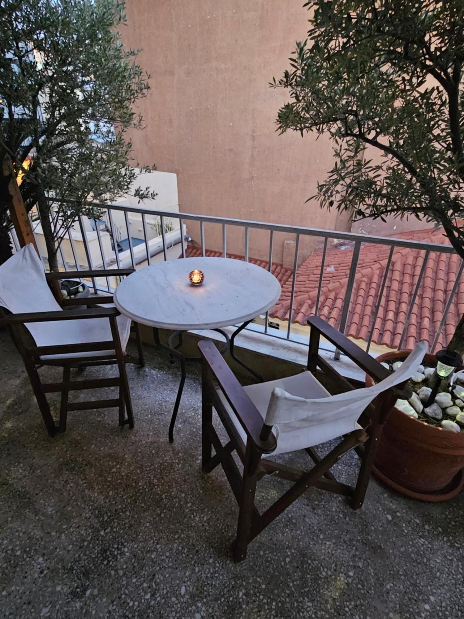 Ferienwohnung Prestige Penthouse - Breathtaking Parthenon Views In Plaka Athen Exterior foto