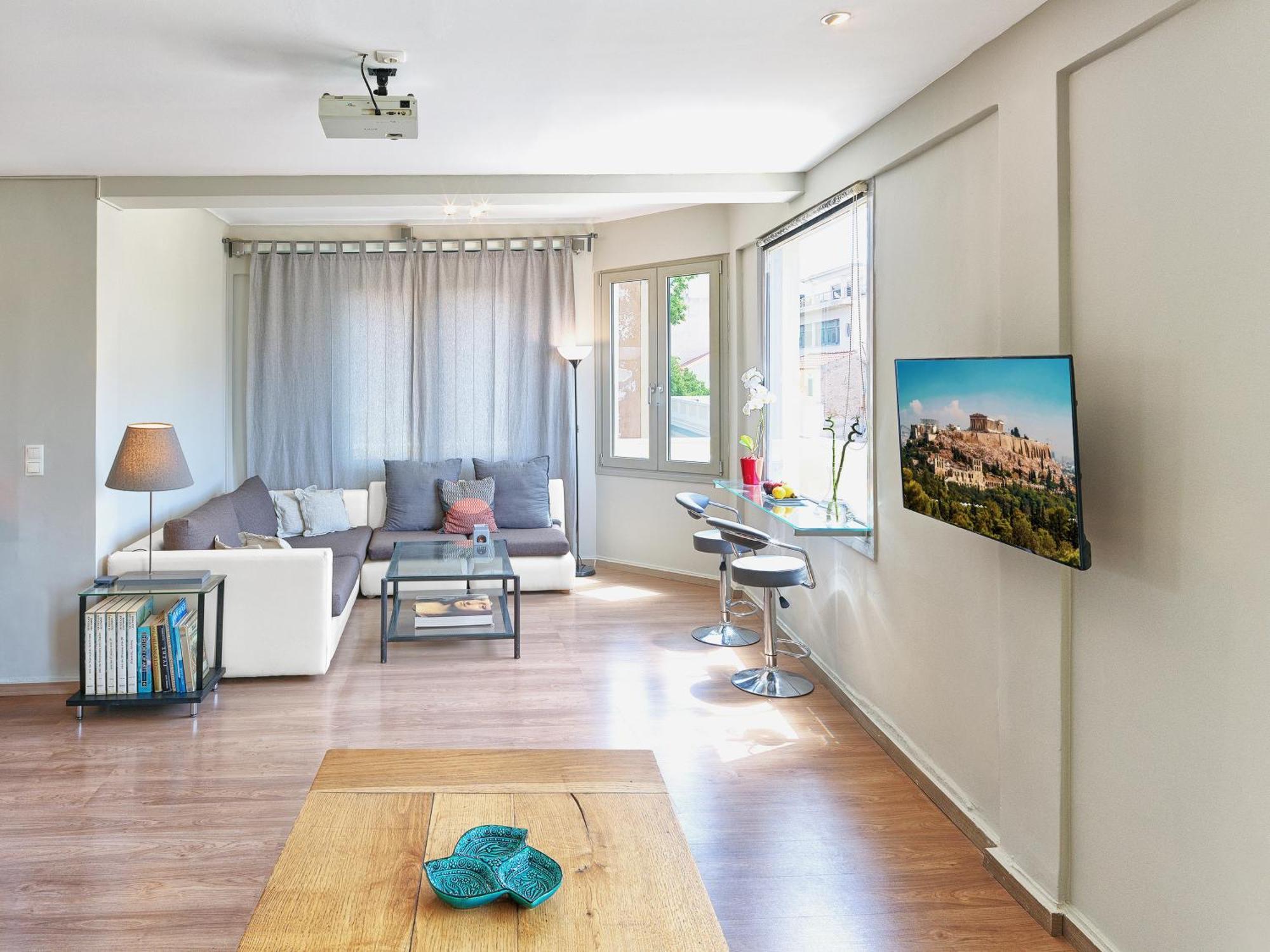 Ferienwohnung Prestige Penthouse - Breathtaking Parthenon Views In Plaka Athen Exterior foto
